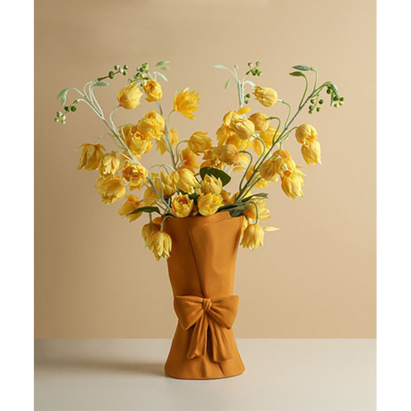 Vase Morandi Bow Tie Vase Orange