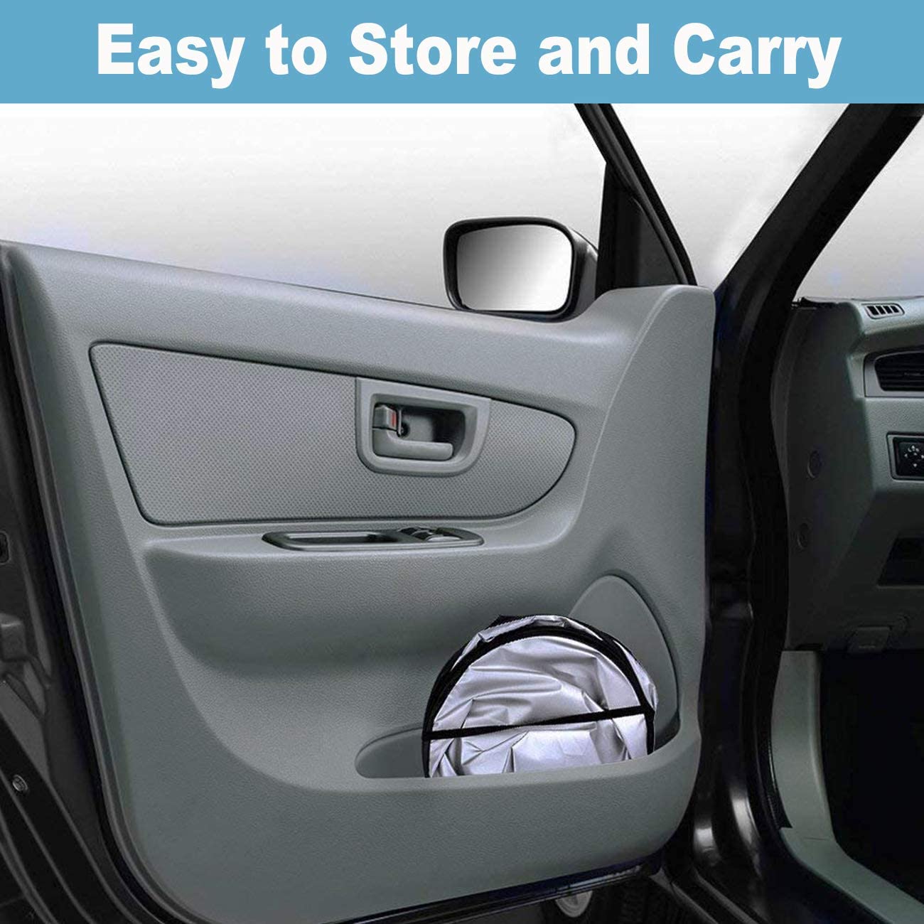 6Pcs Universal Full Car Sun Shade Window shade Heat Reflector