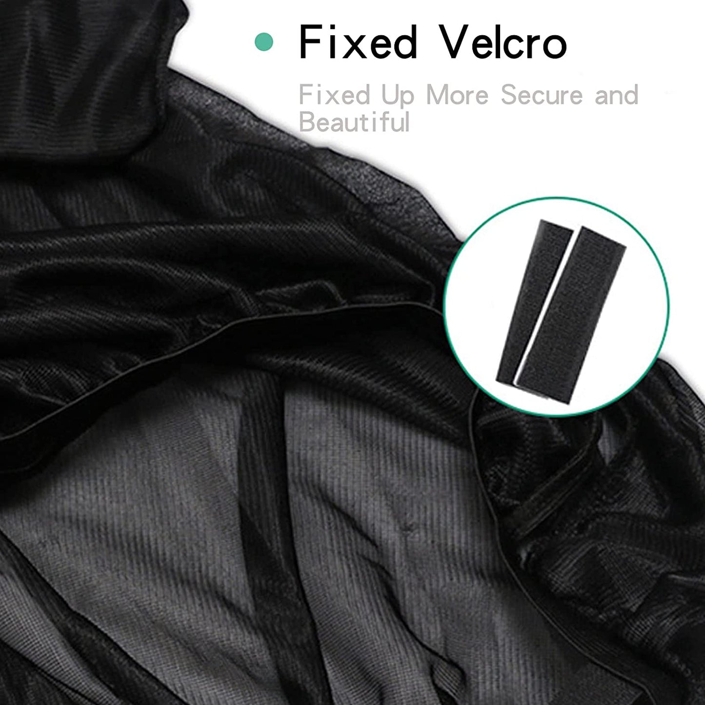2 Pack SUV Car Rear Windows Sunshade 2 Pack Breathable Stretchy Mesh for Rear Side Windows Block Sunlight