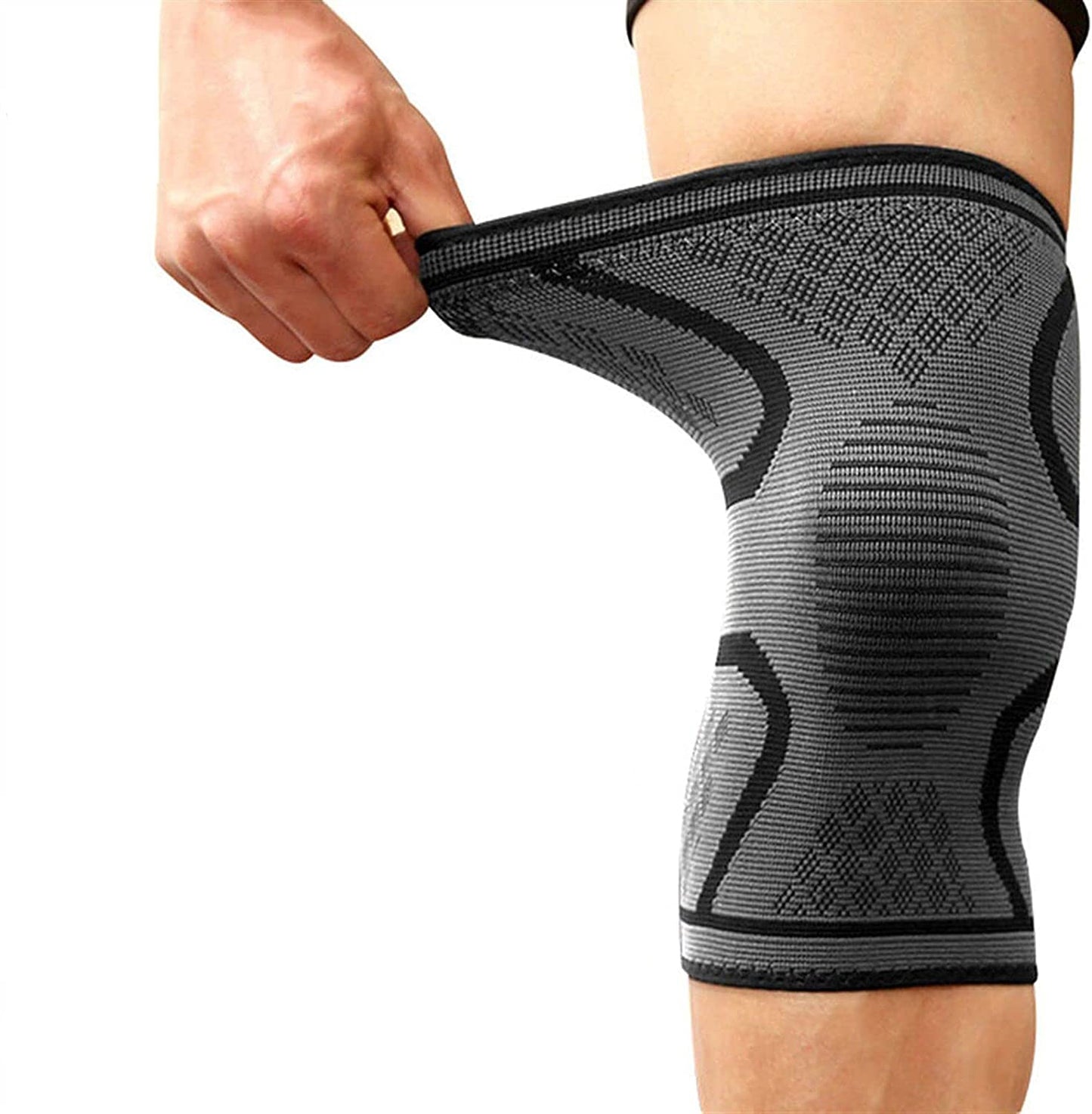 2pcs Knee Compression Sleeve L
