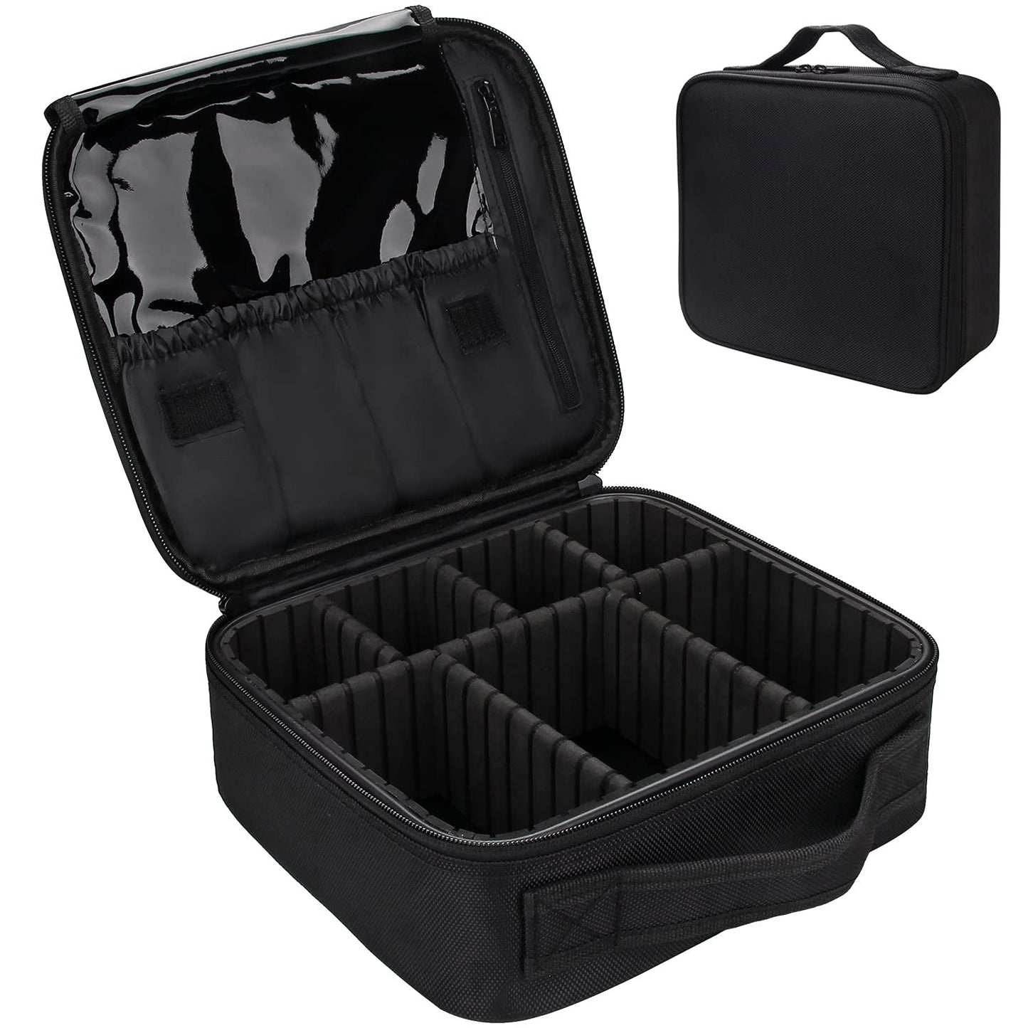 Travel Makeup Organizer Carrying Case
