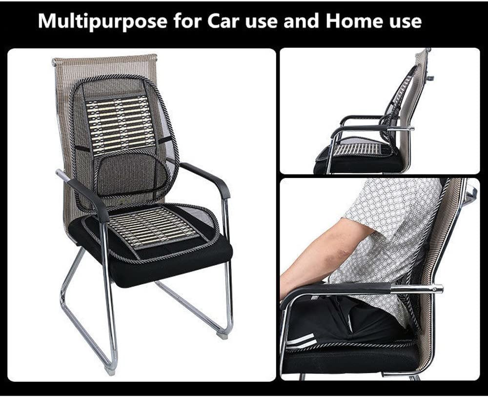 Car Seat Office Chair Mesh Lumbar Back Supports