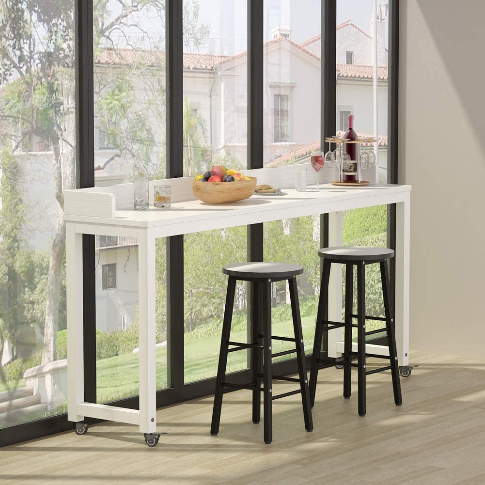 Overbed Table with Wheels Super King