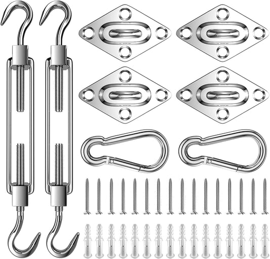 Sun Shade Sail Hardware Kit Set
