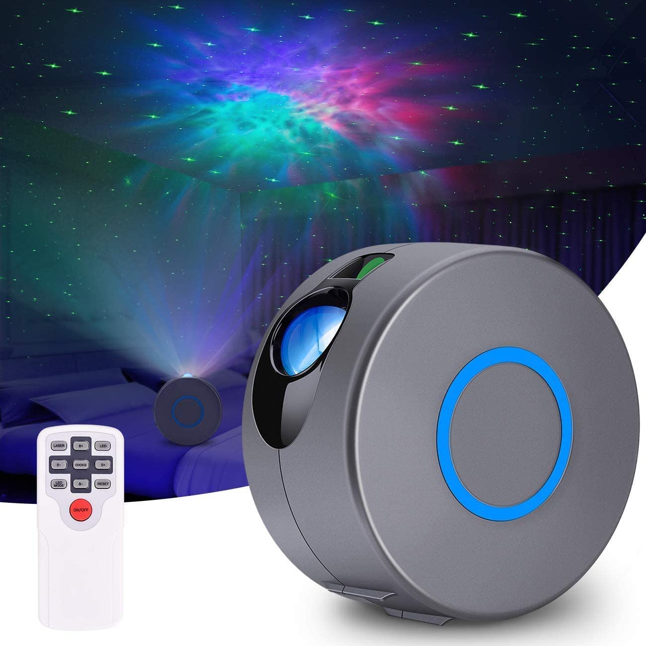 Galaxy Projector Gray