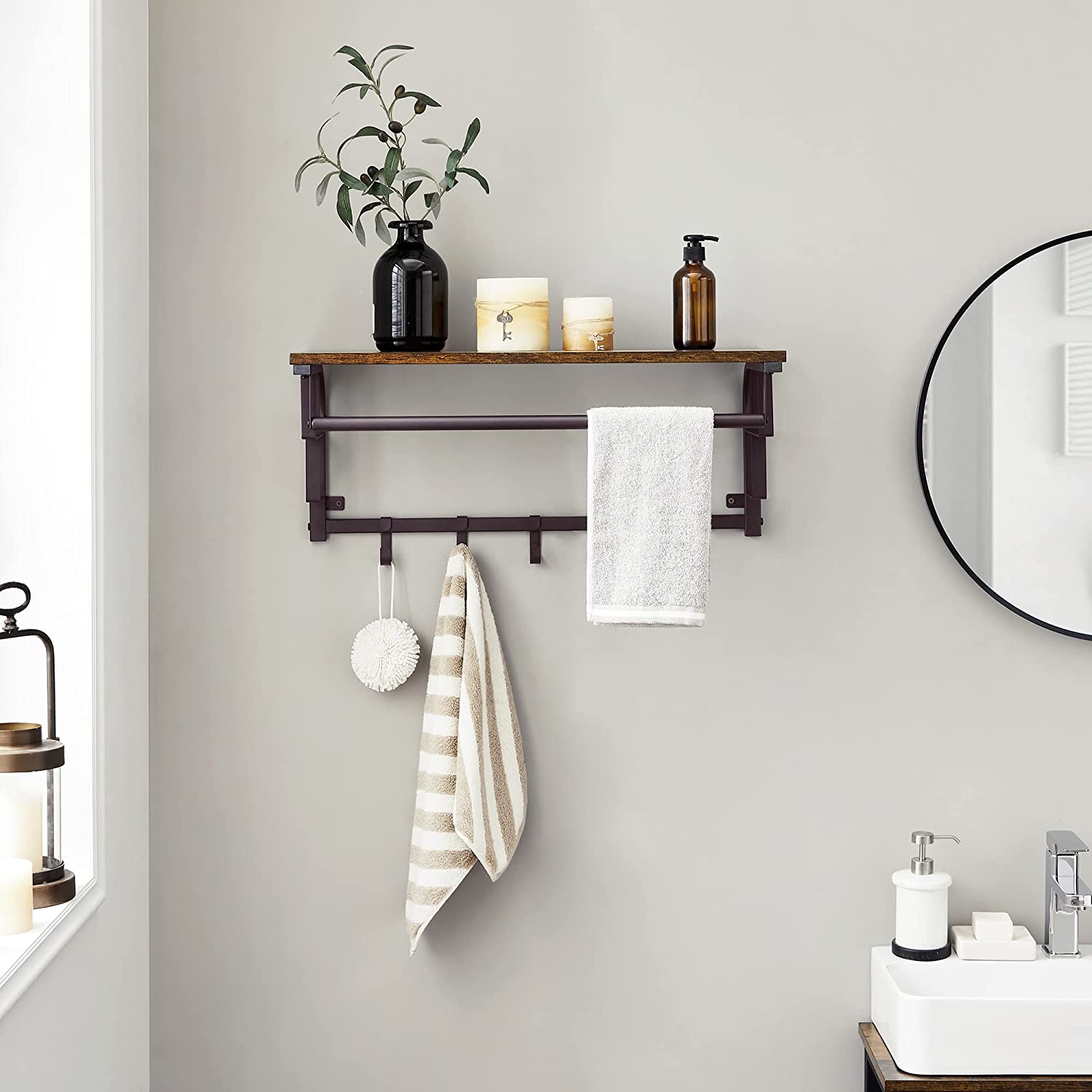 VASAGLE all-Mounted Coat Rack – Zakka