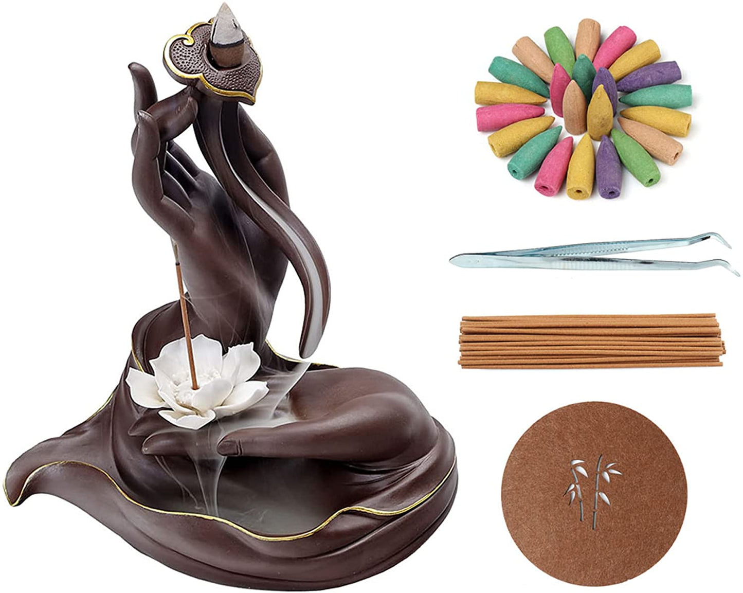 Backflow Incense Burner Hand Ruyi