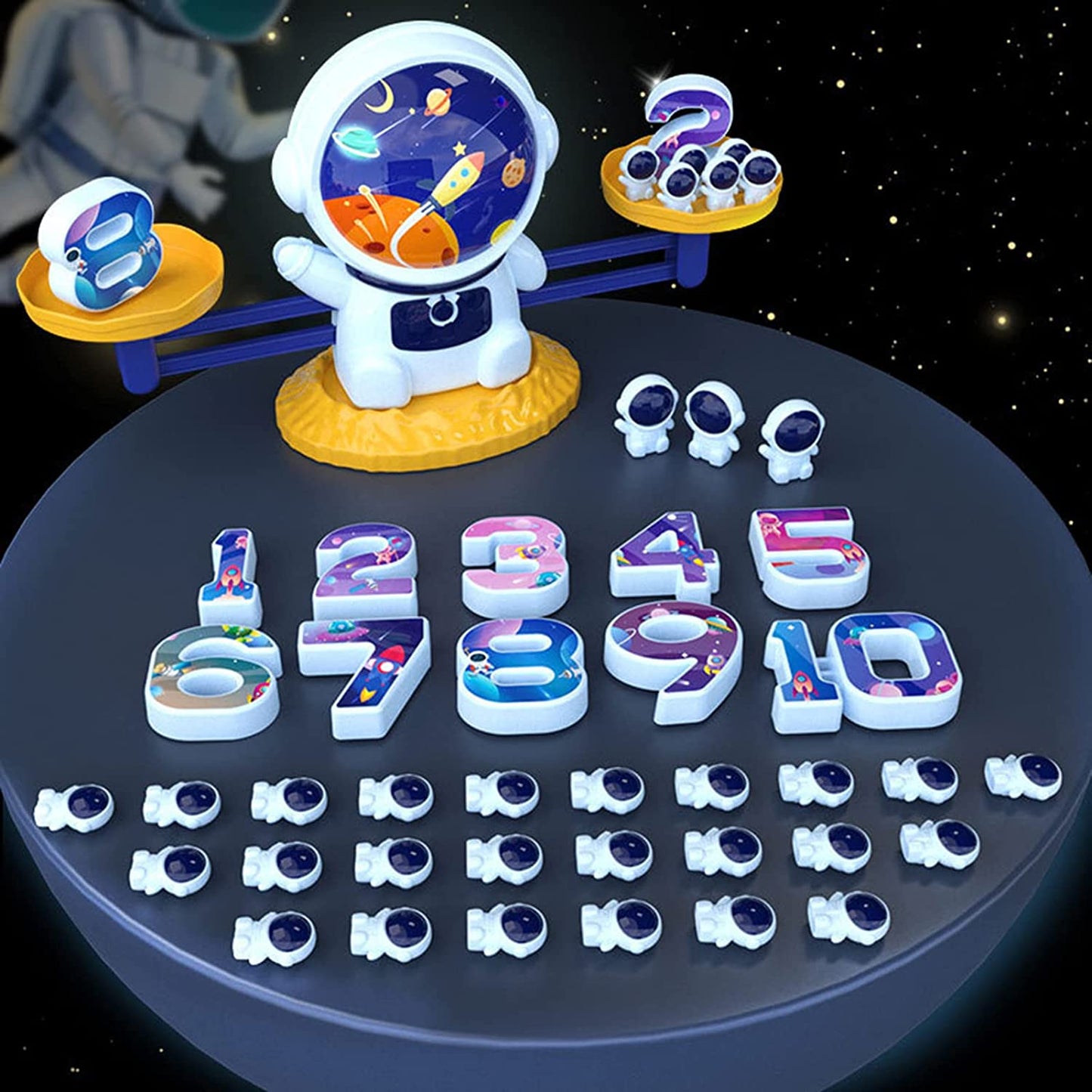 Montessori Balance Scale Math Education Toy Creative Intelligence Toy