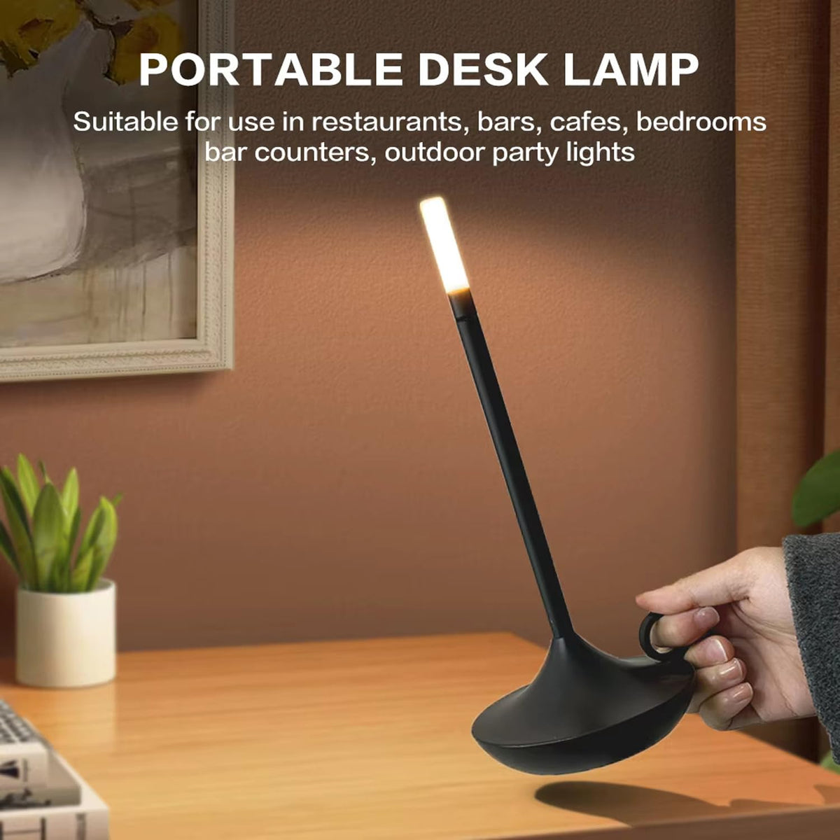 LED Wick Table Lamp LED Wick Table Lamp