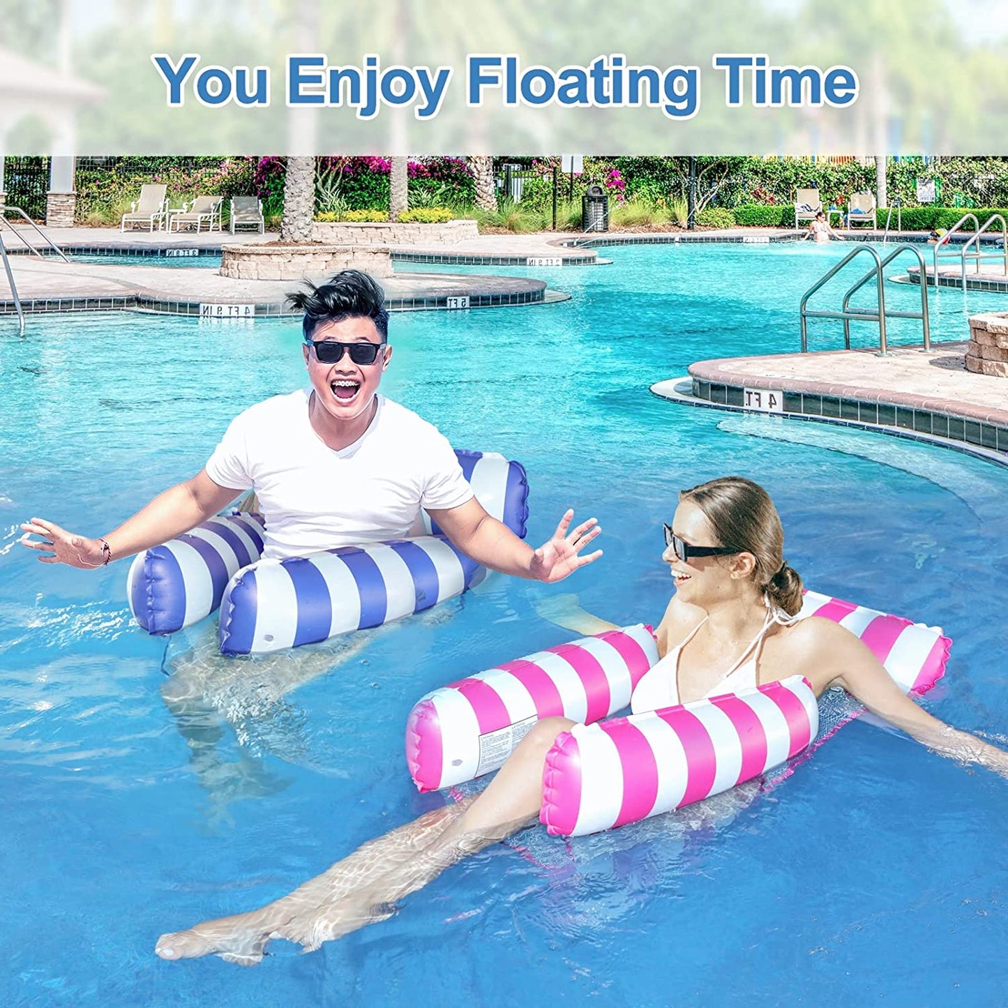 Inflatable Pool Chair Head Rest-Purple