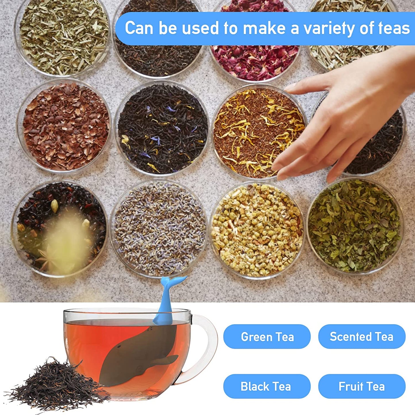 Tea Infuser Whale Tea Infuser Tea Strainer