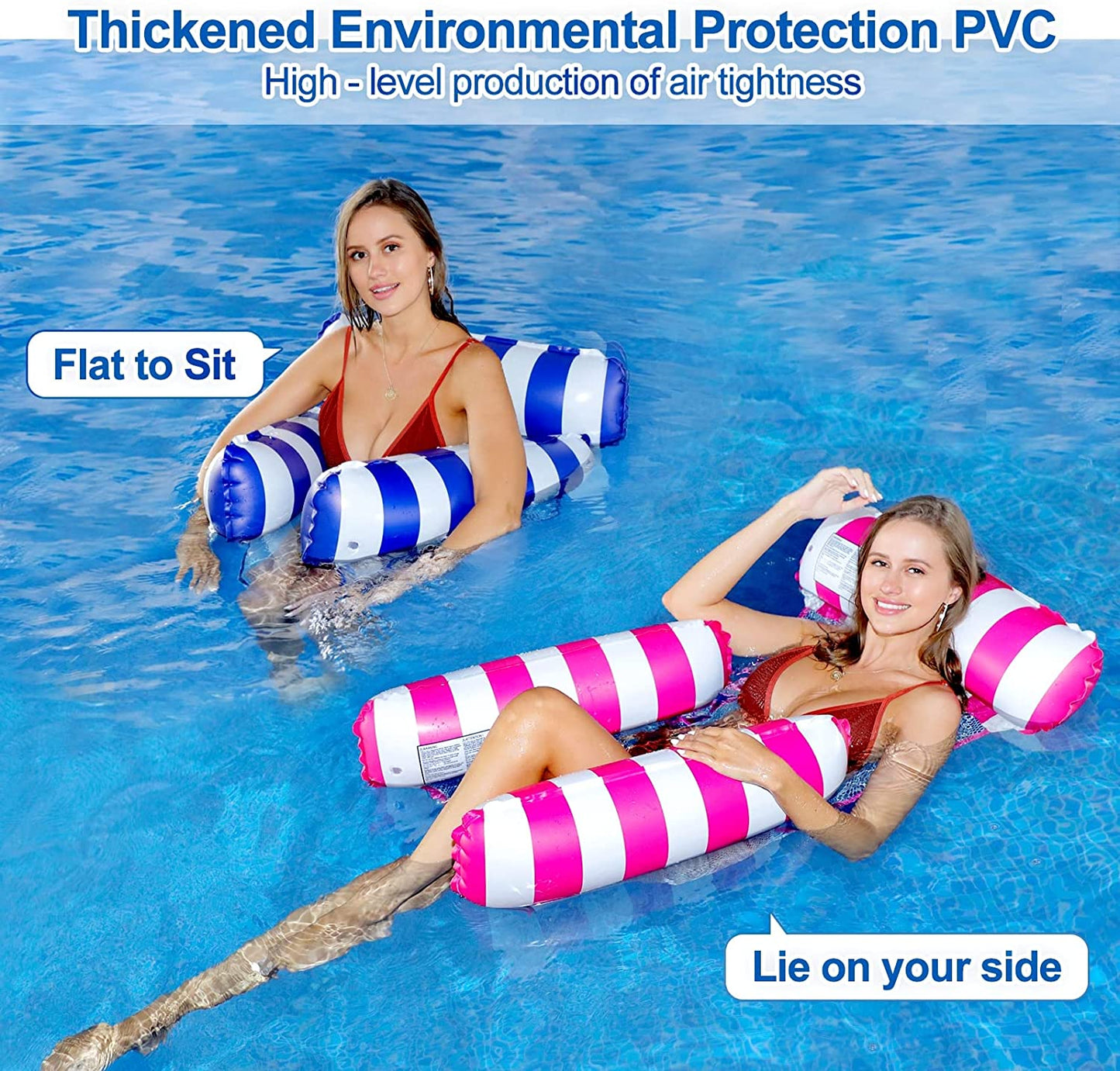 Inflatable Pool Chair Head Rest-Yellow