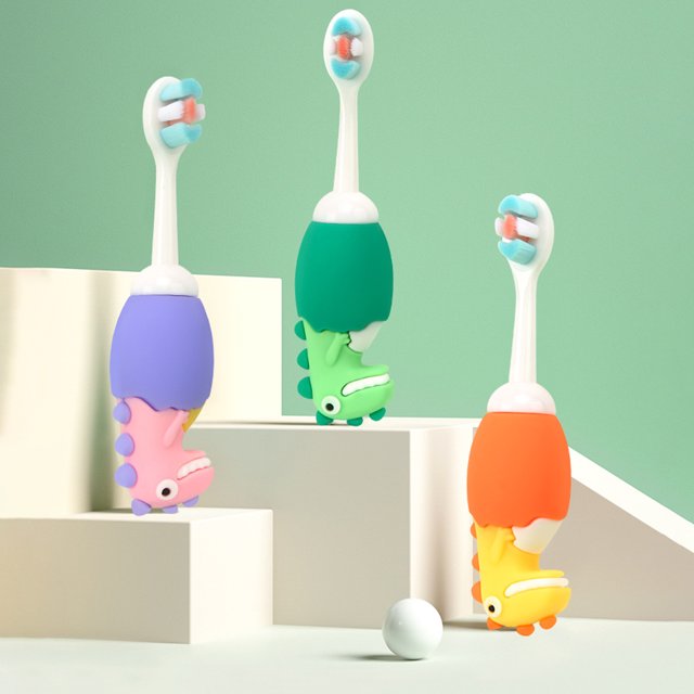 Soft Bristles Tooth brush for Kids - 3 Pcs Set A