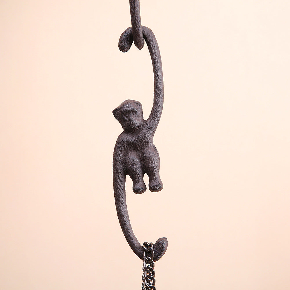 *CLEARANCE* Cast Iron Monkey Hook 2 Pack