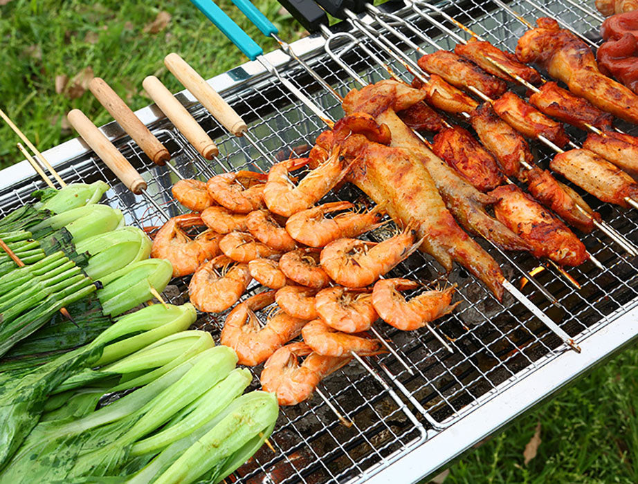 Charcoal BBQ Grill Portable Charcoal BBQ Grill