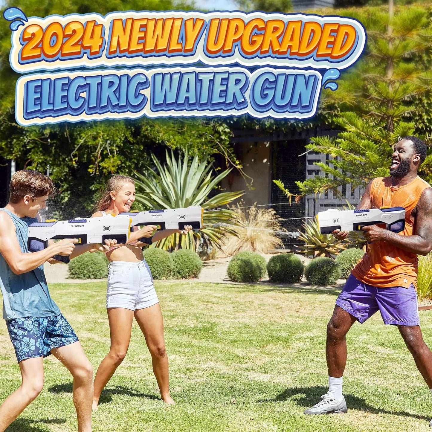 All-in-one High-pressure Electric Water Gun Toy