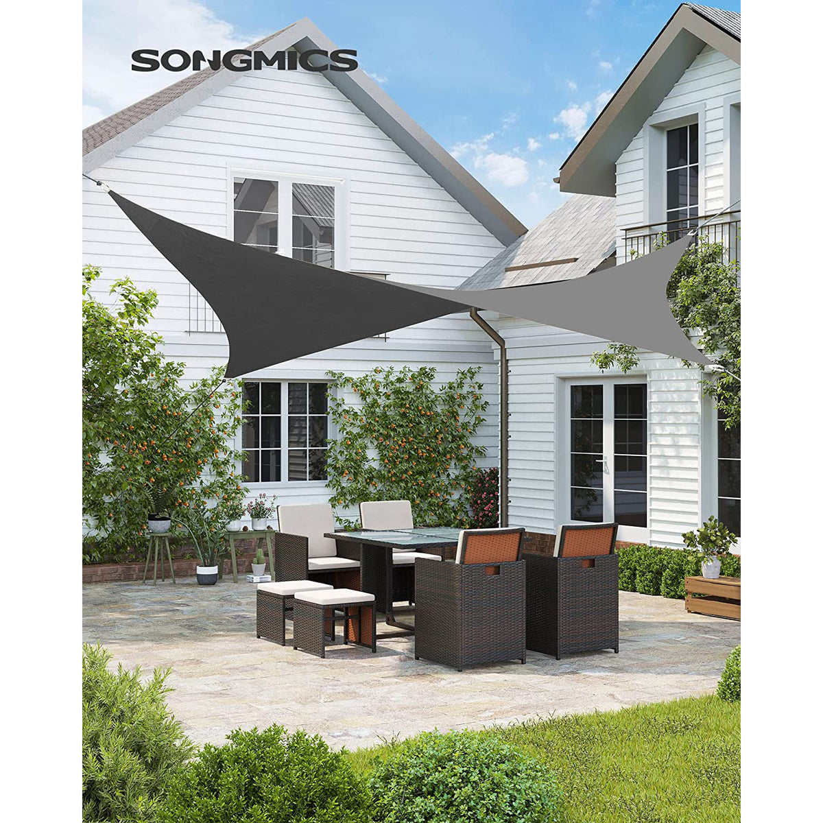 WaterProof Sun Shade Sail 3 x 4 M