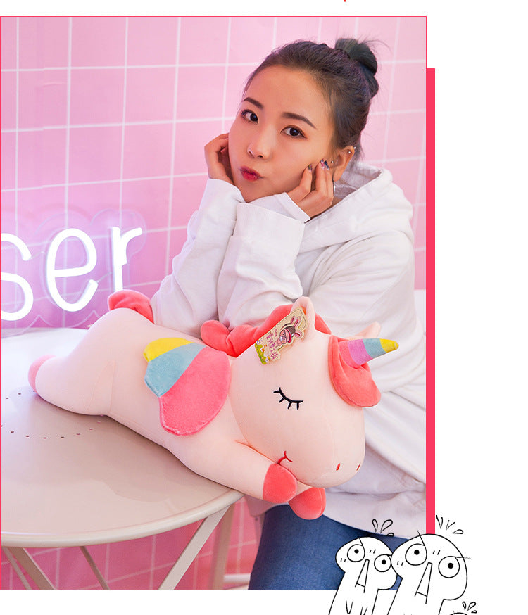 40cm Unicorn Plush Toy – Soft, Cute & Cuddly Pillow Doll for Girls and Kids, Perfect Gift