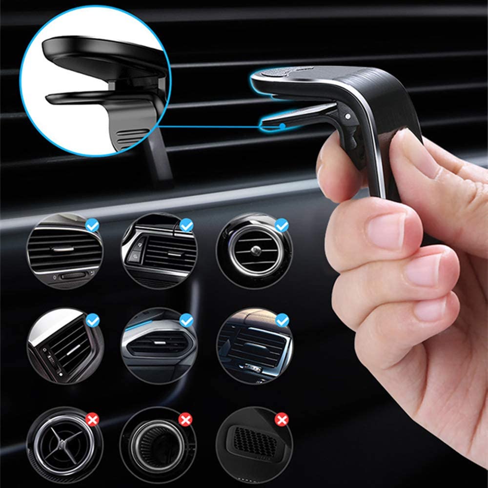 Car Phone Holder Mount 2 pack Magnetic Phone Car Mount