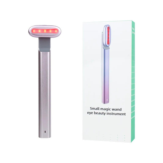 4-in-1 Facial Wand – Red Light Therapy, Microcurrent & Massage
