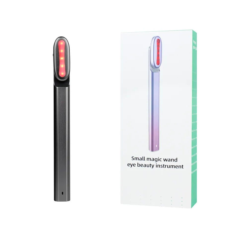 4-in-1 Facial Wand – Red Light Therapy, Microcurrent & Massage