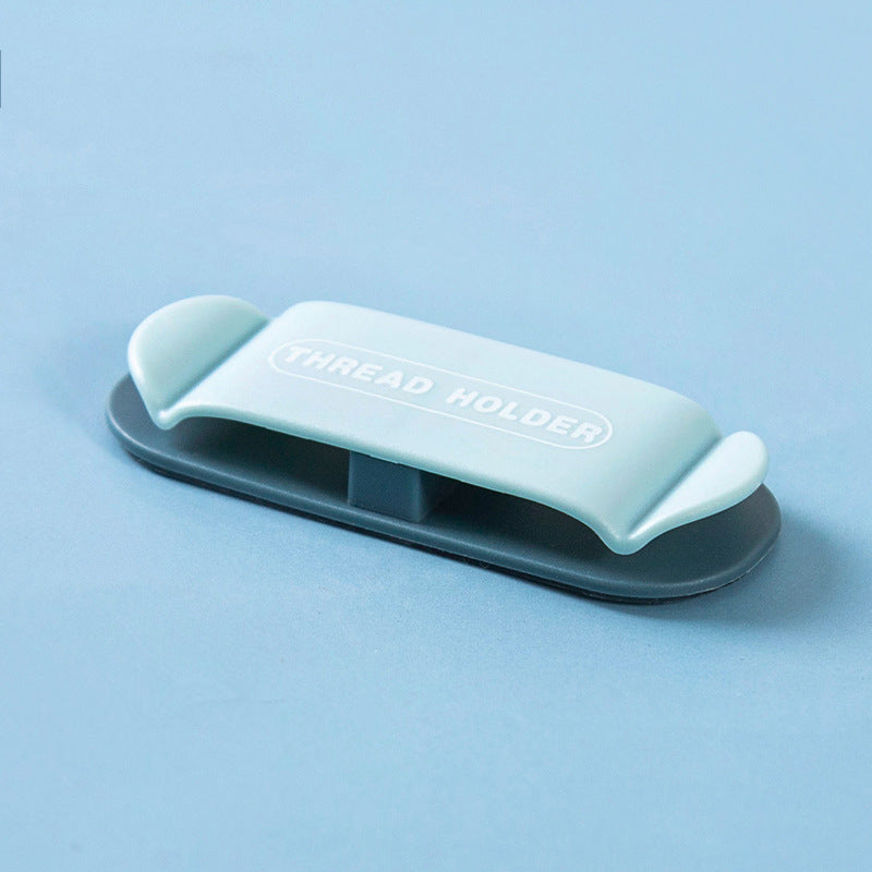 Cable Organizer Power Cord Cable Holder Hook 4 Pack - Light Blue
