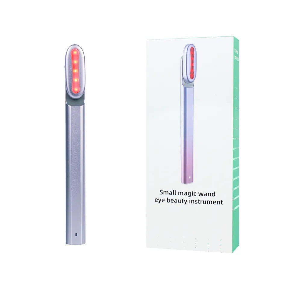 4-in-1 Facial Wand – Red Light Therapy, Microcurrent & Massage