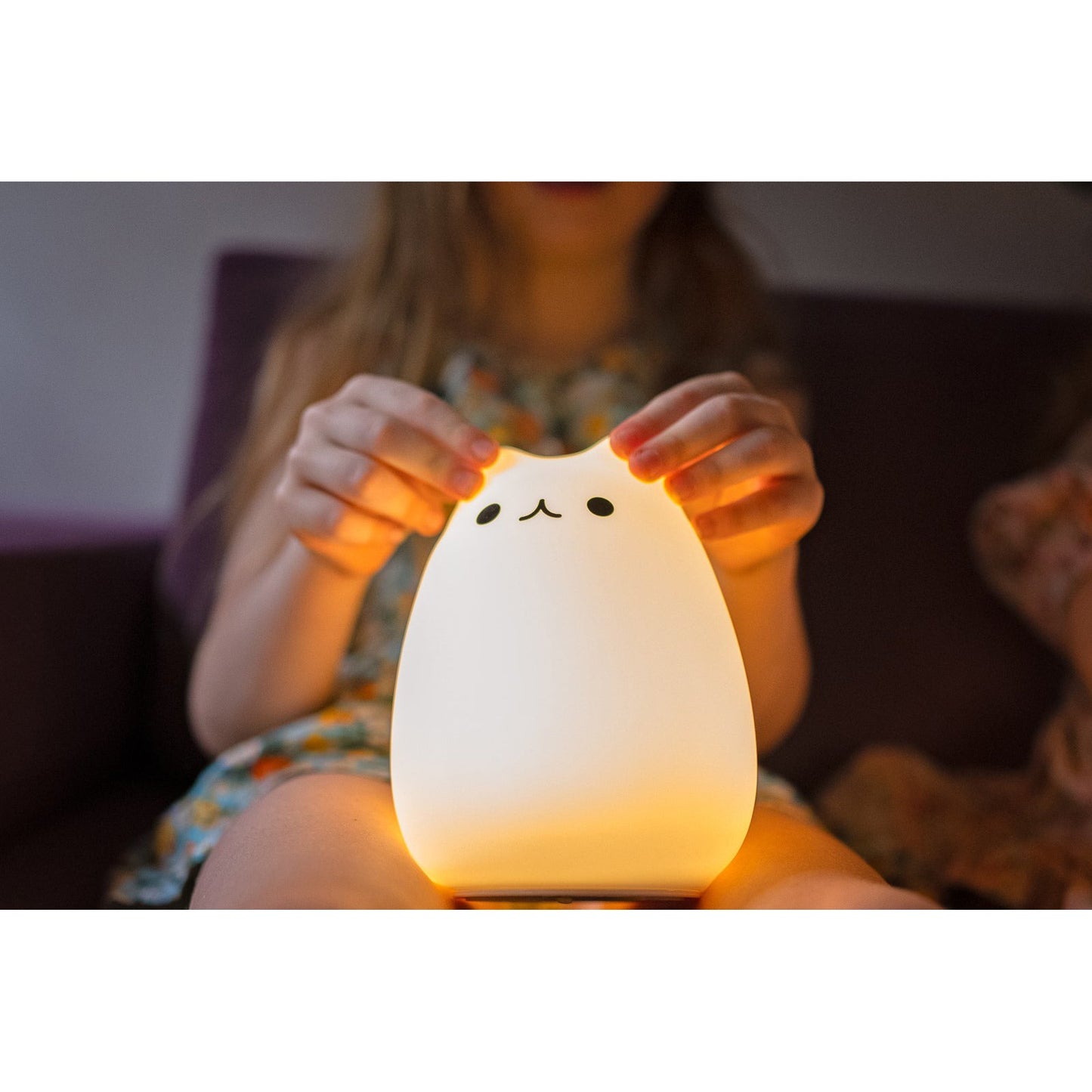 Night Light Rechargable Night Light - Kitty