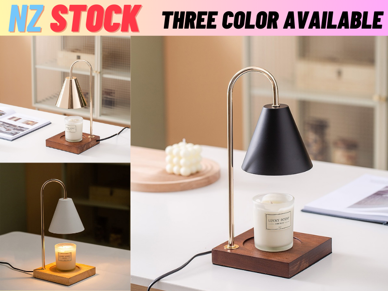 Candle Warmer Lamp Black Walnut