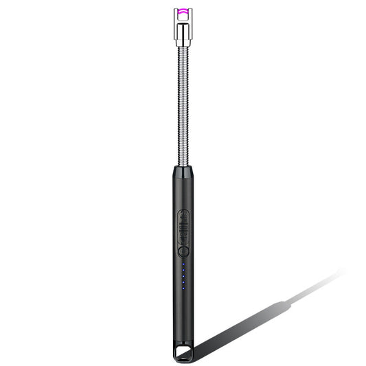 Electric Flameless Candle BBQ Lighter - Black