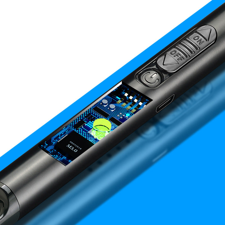 Electric Flameless Candle BBQ Lighter - Black