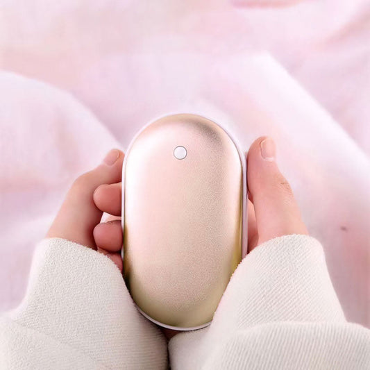 4000mah Hand Warmer Rechargeable - Golden
