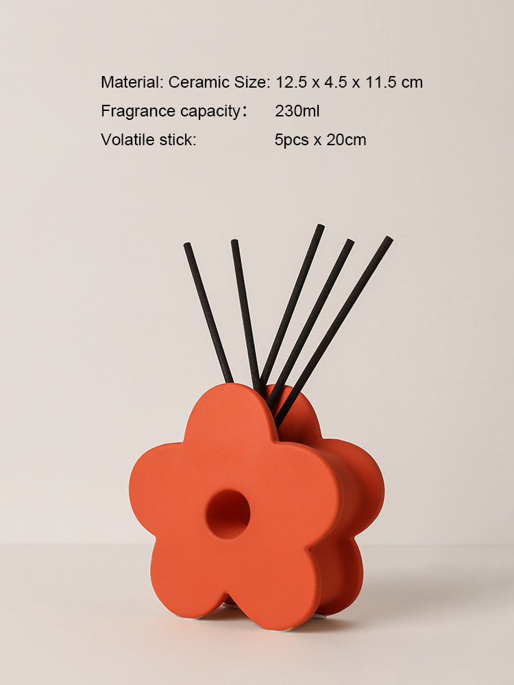 Morandi Flower Shape Aroma Diffuser with 230ml ESSENTIAL OIL