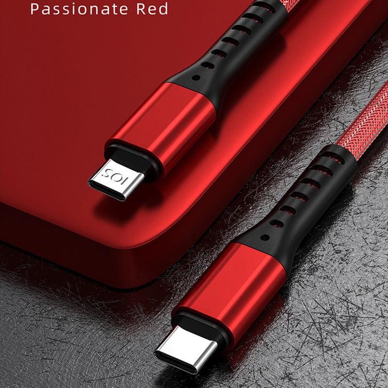 20W USB C to Lighting iPhone Fast Charger Cable - Red