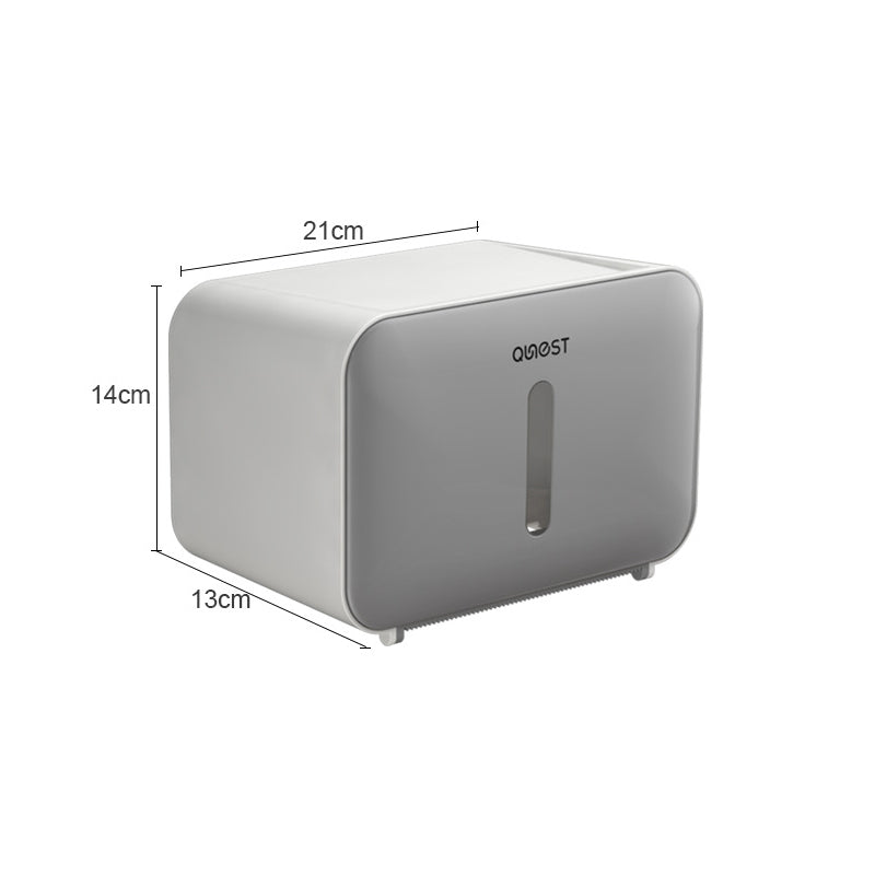 Toilet Paper Holder with Shelf