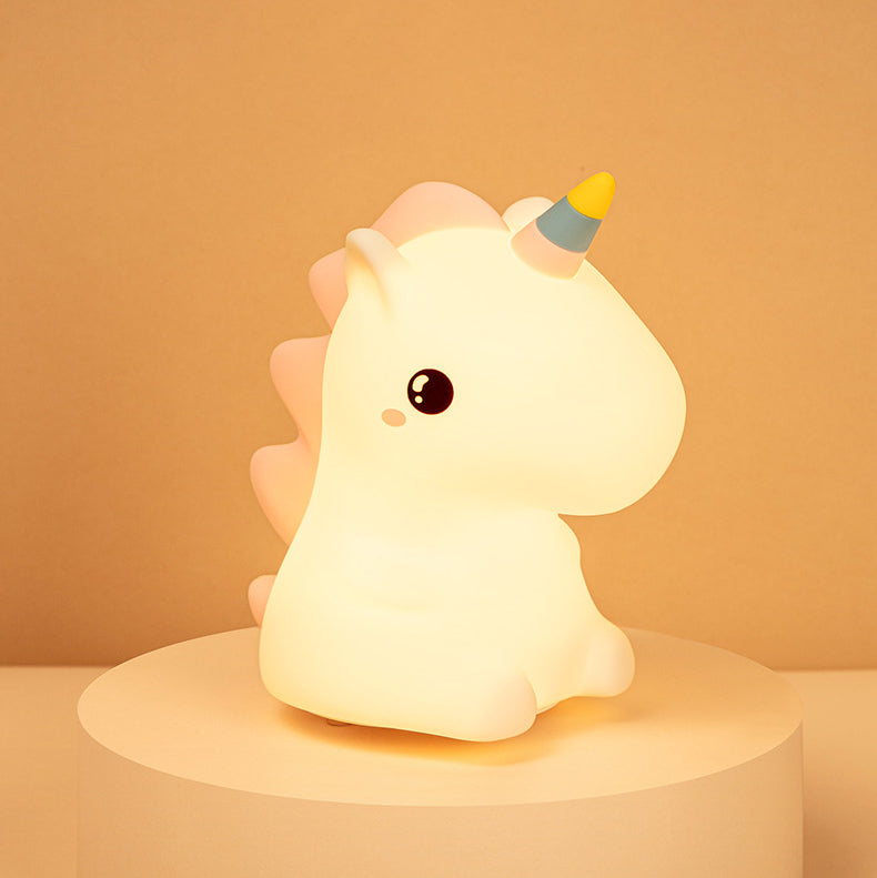 Night Light Tapping Rechargeable Night Light Sleeping Lights Unicorn