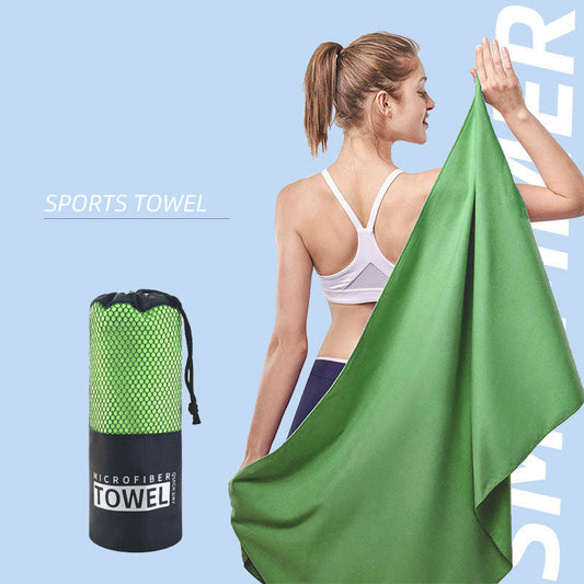 Quick Drying Microfiber Towel Travel Towel Sports Towel Gym Towel Beach Towel Green