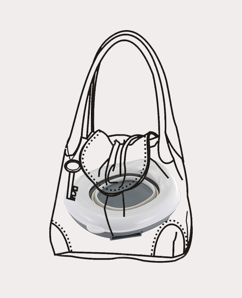 Baby Toilet Seat Reducer Travel Foldable Toilet Seat Portable Potty Seat