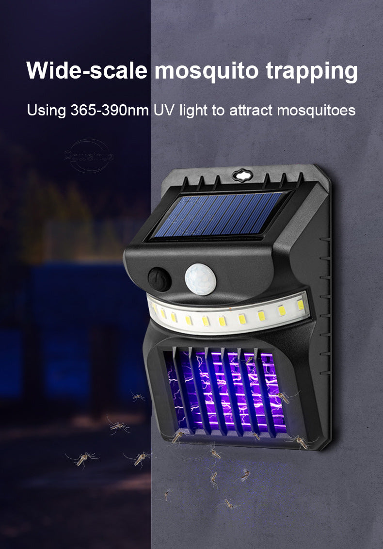 Solar LED 2in1 Motion Light Mosquito Trap Light