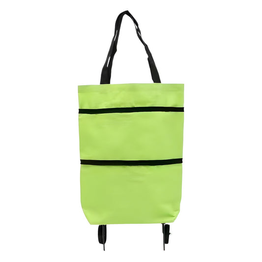 Foldable Shopping Cart Green