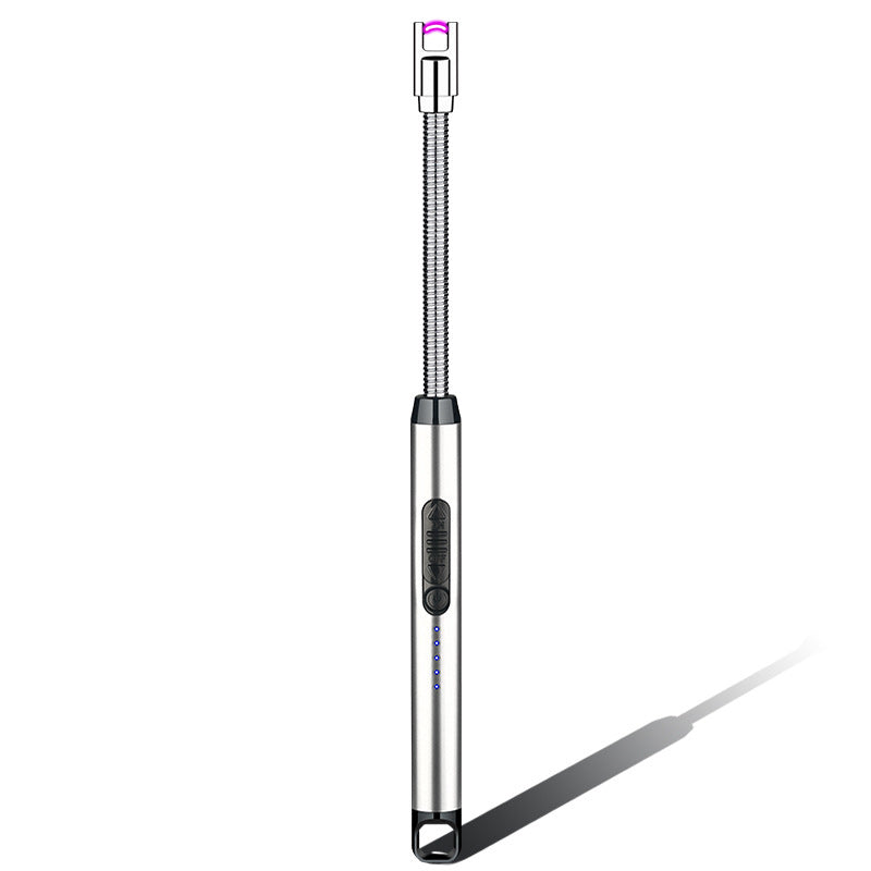 Electric Flameless Candle BBQ Lighter - Sliver