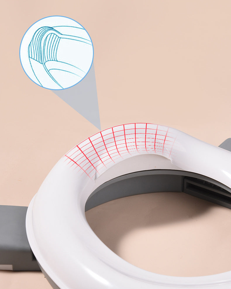 Baby Toilet Seat Reducer Travel Foldable Toilet Seat Portable Potty Seat