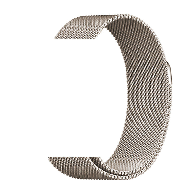 Stainless Steel Milanese Loop Apple Watch Band Starlight 38mm 40mm 41mm