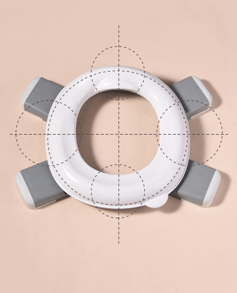 Baby Toilet Seat Reducer Travel Foldable Toilet Seat Portable Potty Seat