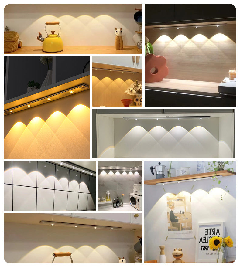 60cm LED Sensor Light Black Drawer Light