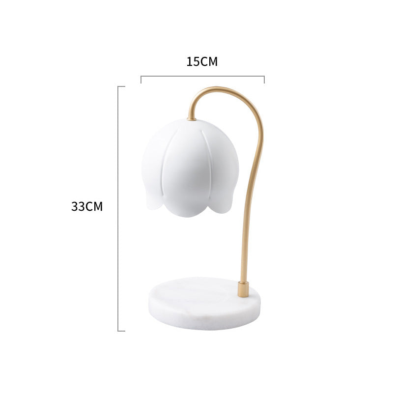 Candle Warmer Lamp Dimmable Electric Candle Wax Melter Lamp White