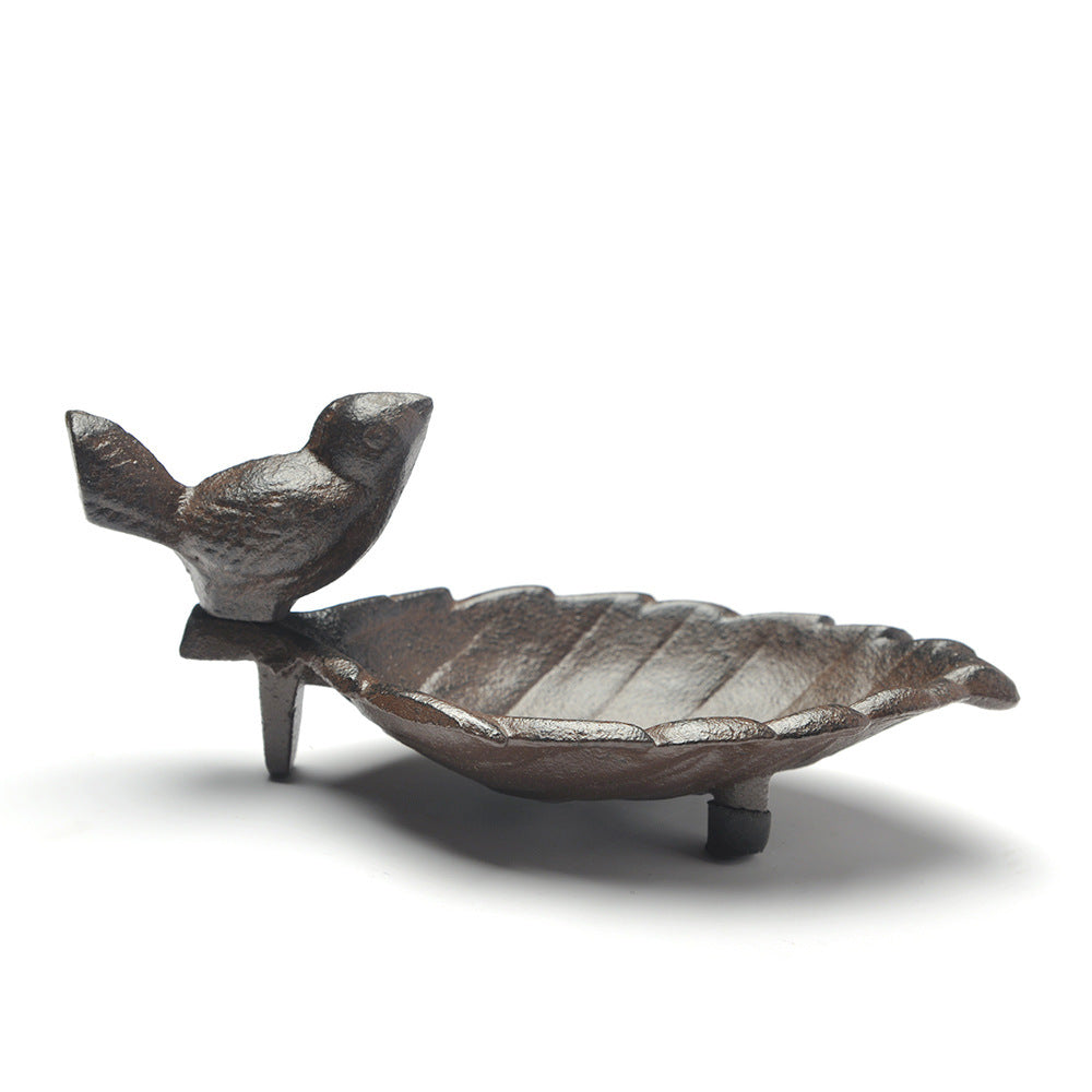 *CLEARANCE* Cast Iron Garden Door Key Tray Wallet and Key Bowl