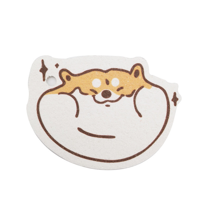 9 Pcs Kitchen Sponges Compressed Cellulose Sponges Non-Scratch Natural