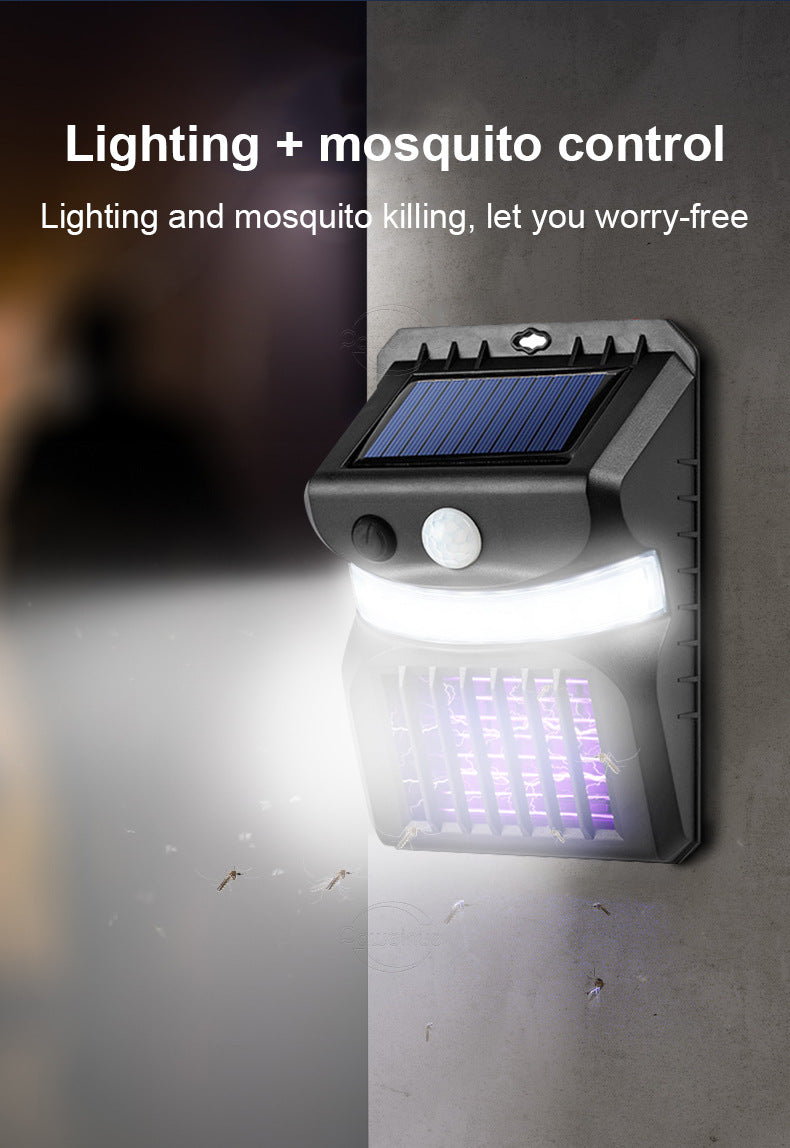 Solar LED 2in1 Motion Light Mosquito Trap Light
