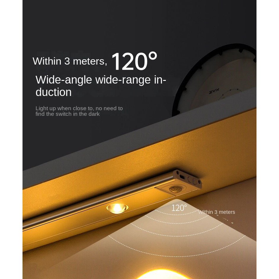 60cm LED Sensor Drawer Light Sliver